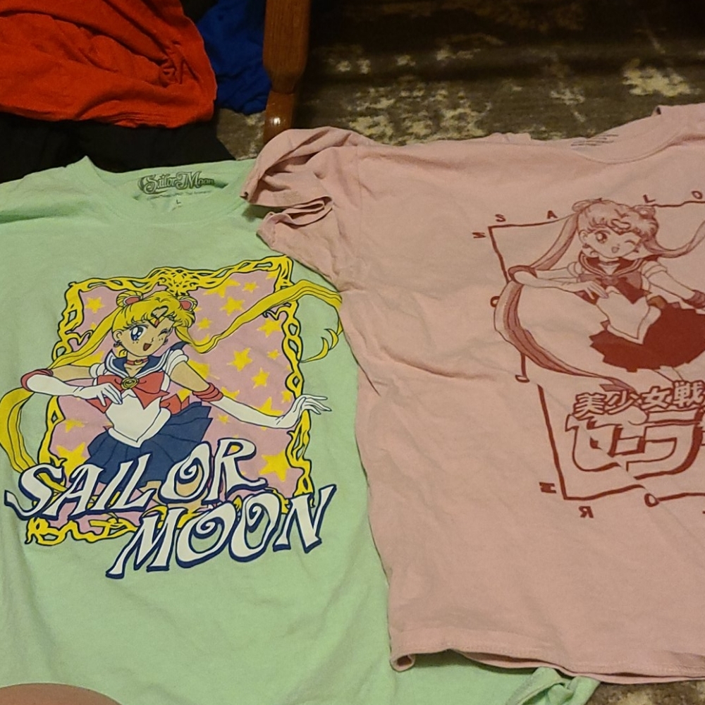 Sailor moon shirts